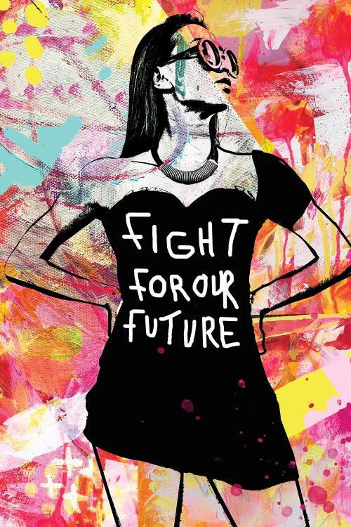 Fight For Our Future Abstract