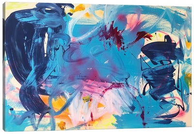 Blue Dream Canvas Art Print - Amy Smith