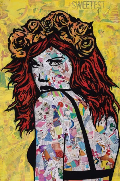 Em On Fire by Amy Smith art print