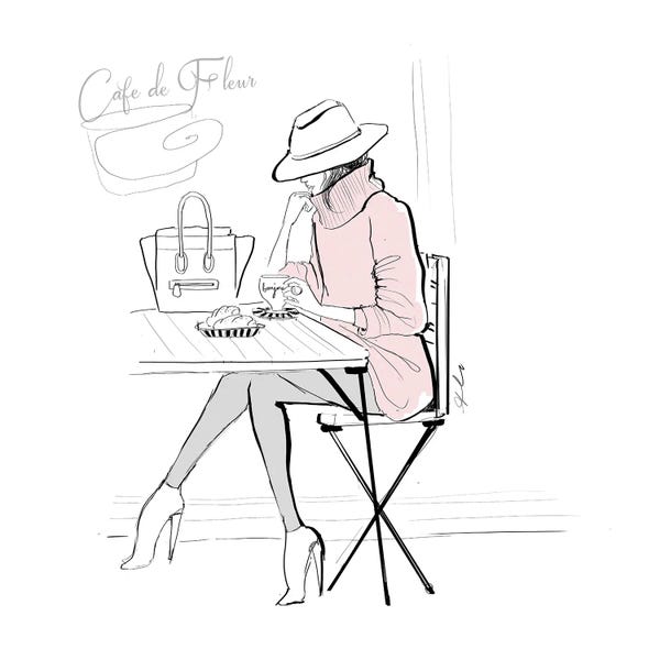 Bags & Purses: Cafe De Fleur by Alison Petrie