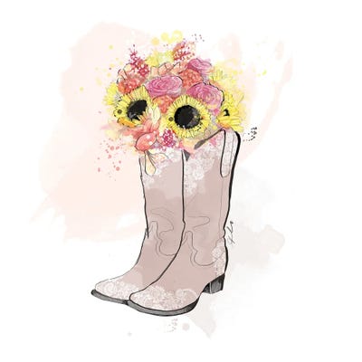 Country Love by Alison Petrie framed wall art