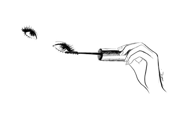 Make-Up: Mascara Eyes by Alison Petrie