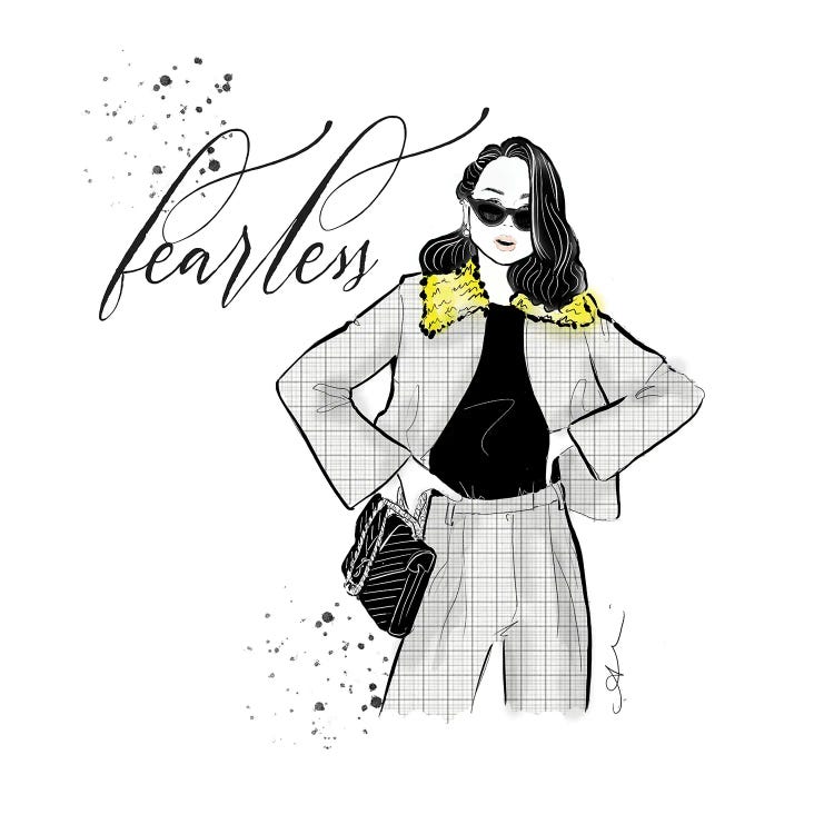 Fearless by Alison Petrie wall art
