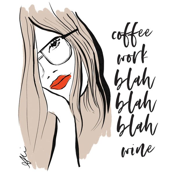 Alison Petrie: Blah Blah Blah by Alison Petrie