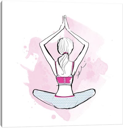 Yoga Canvas Art Print