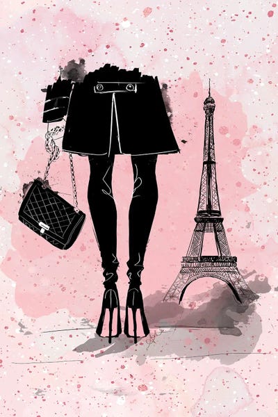 Alison Petrie: Pink In Paris by Alison Petrie