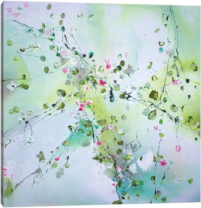 Spring Smells Canvas Art Print - Anastassia Skopp