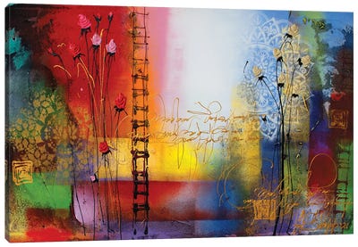 Meditation Of Colors Canvas Art Print - Anastassia Skopp