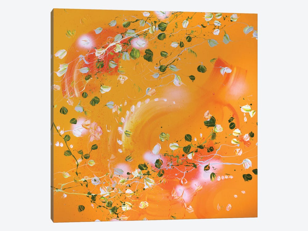 Orange Mood by Anastassia Skopp 1-piece Canvas Print