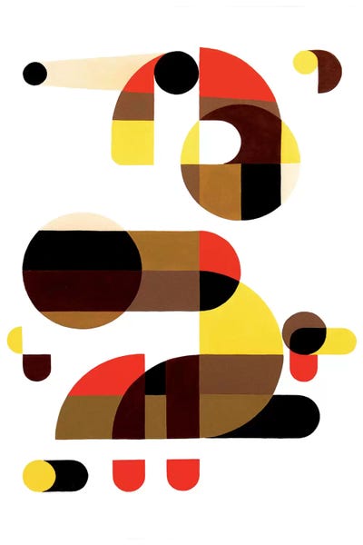 In And Out by Antony Squizzato framed wall art