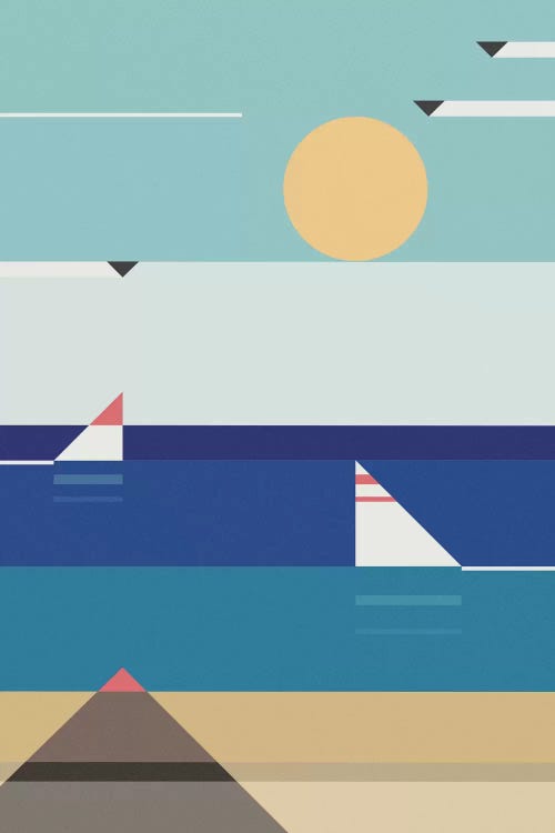 Quiet Sea by Antony Squizzato wall art