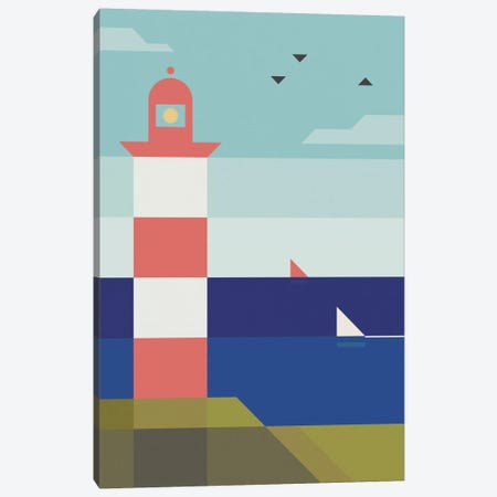 Lighthouse Canvas Print #ASQ2} by Antony Squizzato Canvas Print