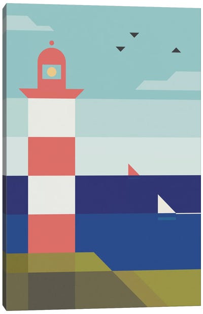 Lighthouse Canvas Art Print - Antony Squizzato