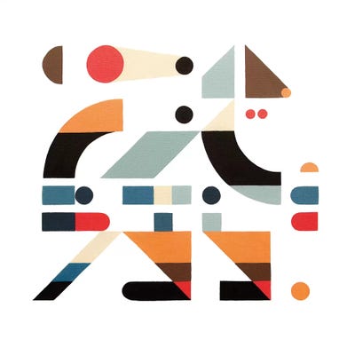 The Waiter by Antony Squizzato framed wall art