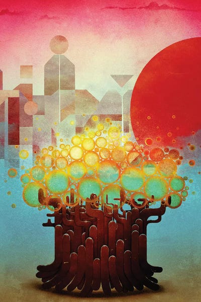 Aerials by Antony Squizzato framed wall art