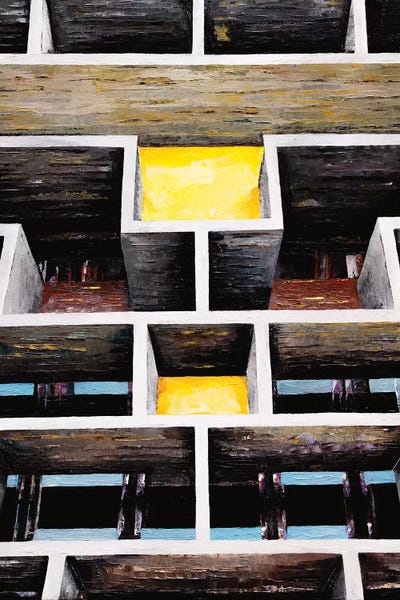 Le Corbusier Chandigarh by Antony Squizzato framed wall art