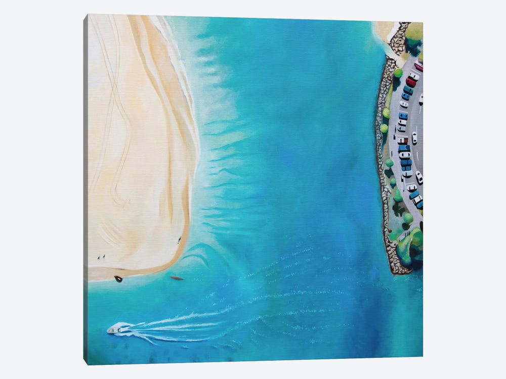 Noosa Beach by Antony Squizzato 1-piece Canvas Artwork