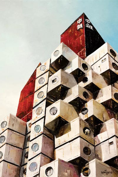 Antony Squizzato: Nakagin Tower by Antony Squizzato