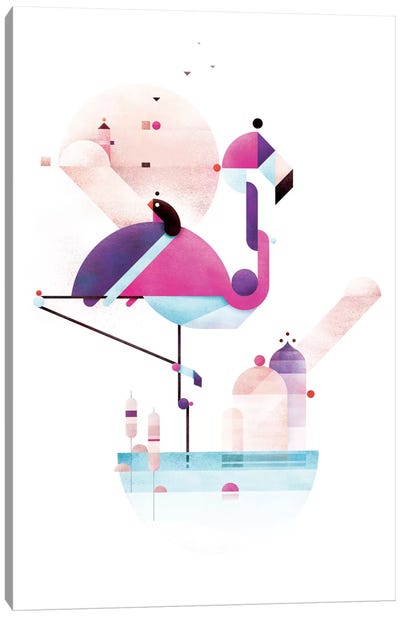 Placido Flamingo Canvas Art Print