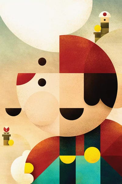 Super Mario Canvas Artwork By Antony Squizzato Icanvas