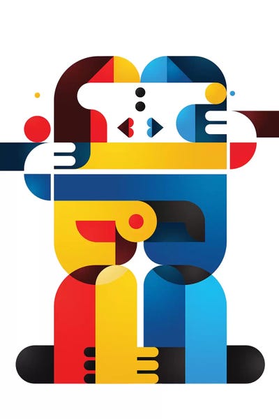 A Kiss In Tokyo by Antony Squizzato framed wall art