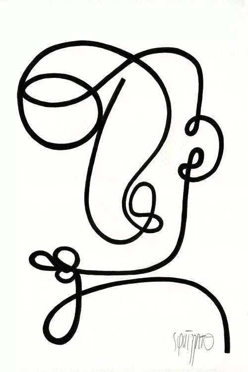 Smarter Man by Antony Squizzato wall art