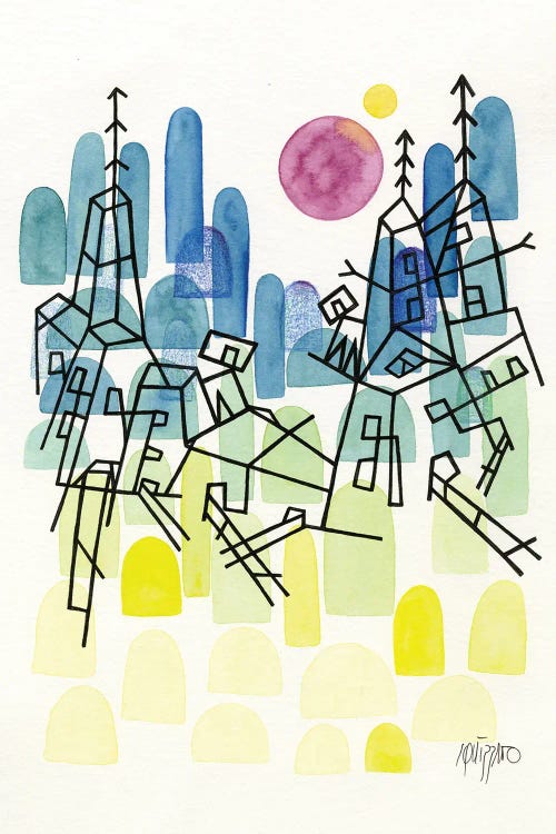 Forest Life by Antony Squizzato wall art