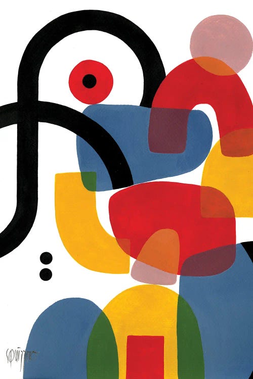 Rassembleur De Pensées by Antony Squizzato wall art