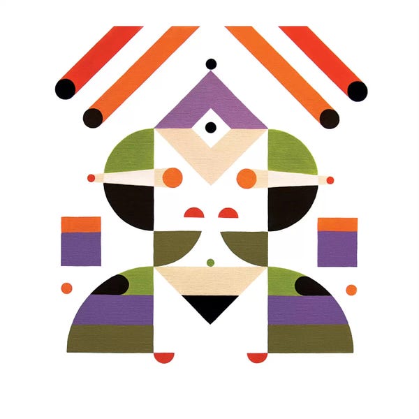 Antony Squizzato: Abstract Girl by Antony Squizzato