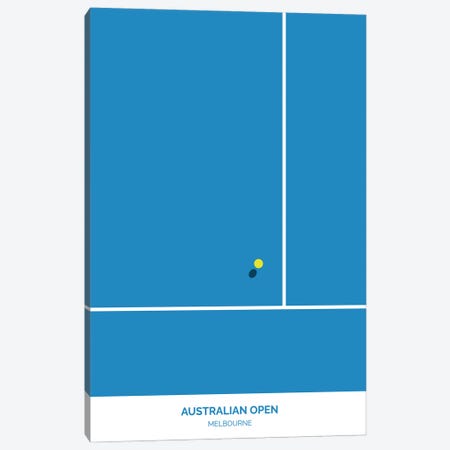Australian Open Canvas Print #ASX100} by avesix Canvas Art Print