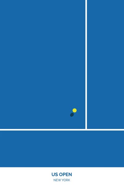 Azure Blue: Us Open by avesix