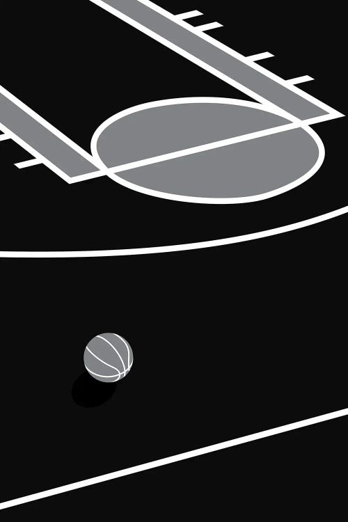 Basketball Court Black