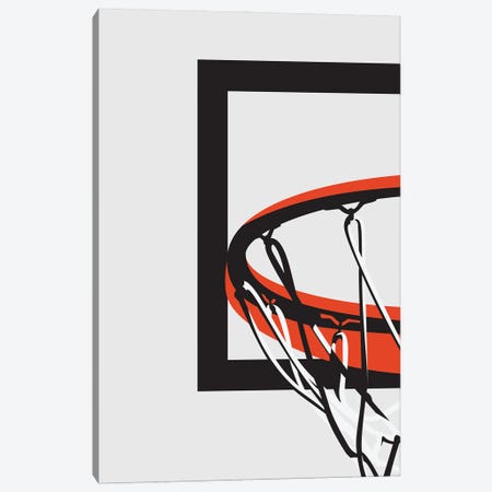 Basketball Hoop Canvas Print #ASX134} by avesix Canvas Art Print