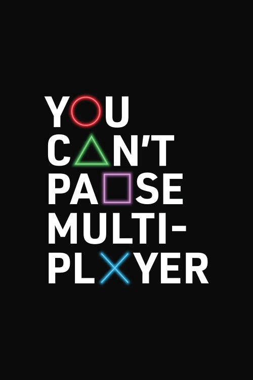 You Can't Pause Multiplayer