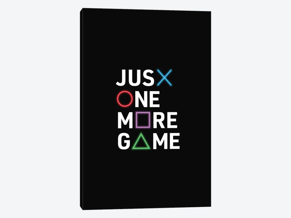 Just One More Game by avesix 1-piece Canvas Print