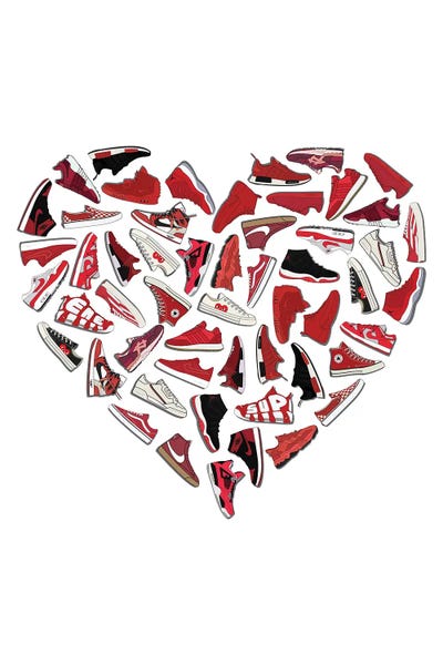 Hearts: Sneaker Heart by avesix