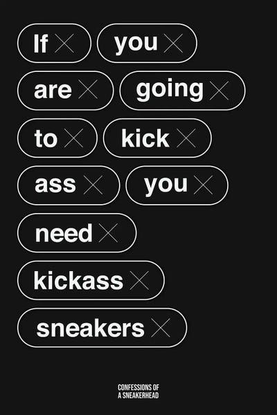 Sneakers: Kickass Sneakers (Black) by avesix