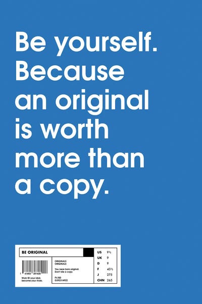 Sneakers: Be Yourself by avesix