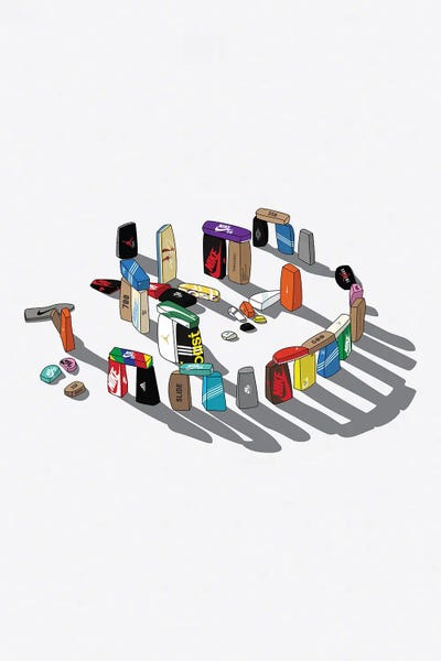 avesix: Sneakerhenge by avesix