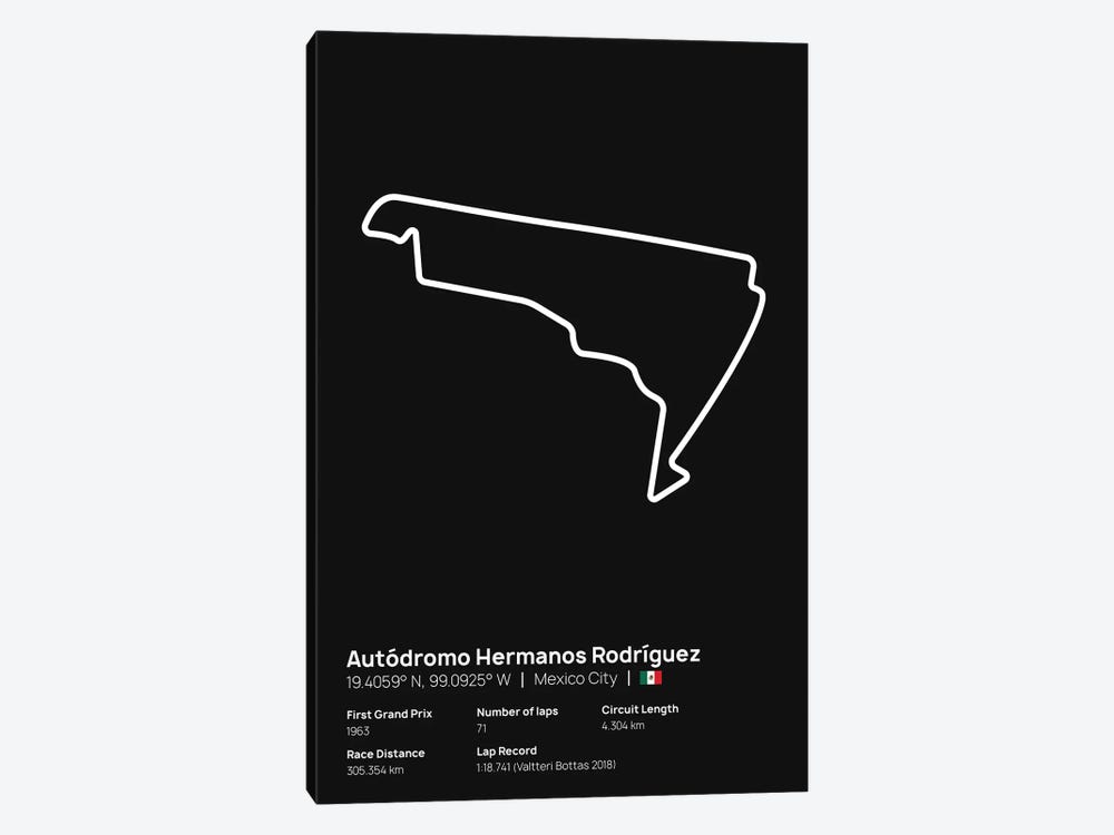F1- Autódromo Hermanos Rodríguez by avesix 1-piece Art Print