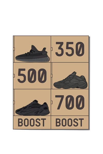 Sneakers: Yeezy V2 Stack by avesix