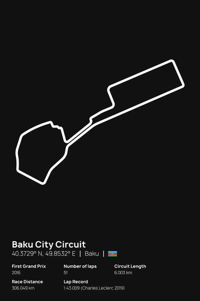 avesix: F1 Baku City Circuit Ver. II by avesix