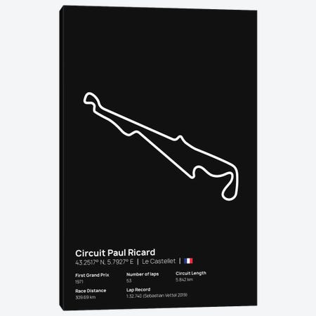 F1- Circuit Paul Ricard Canvas Print #ASX214} by avesix Canvas Art