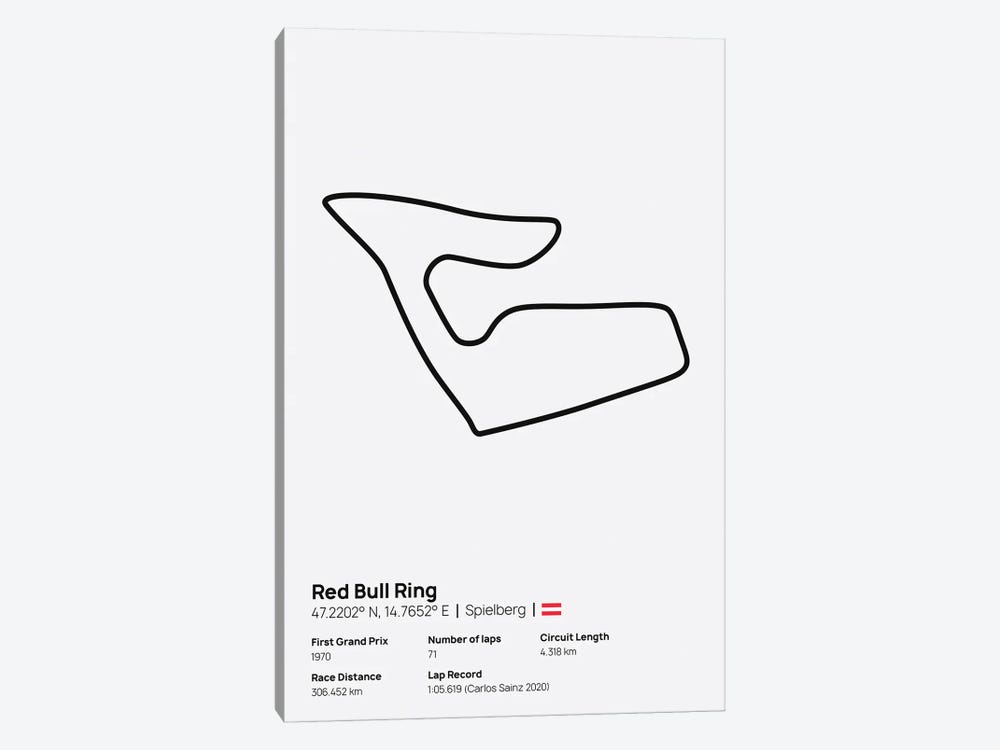 F1- Red Bull Ring by avesix 1-piece Art Print