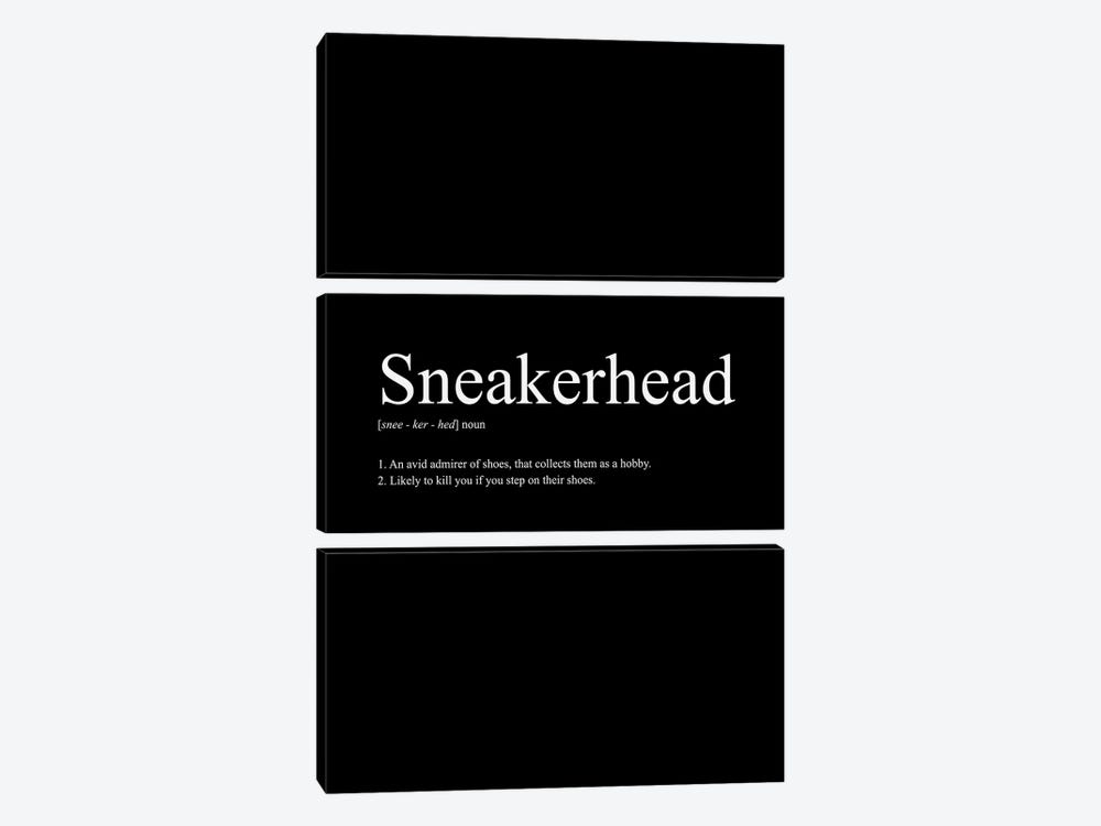 Sneakerhead Definition I by avesix 3-piece Canvas Art