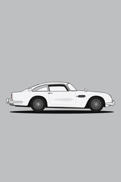 avesix: Aston Martin DB5 (Silver Edition) by avesix