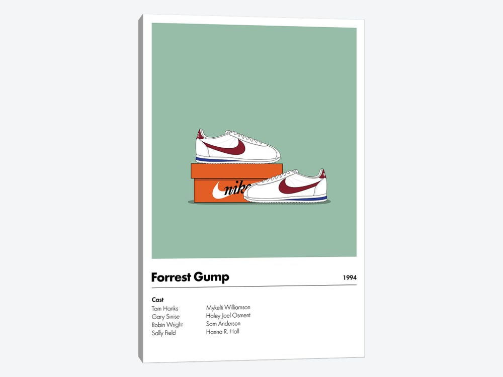 Forrest Gump by avesix 1-piece Canvas Wall Art