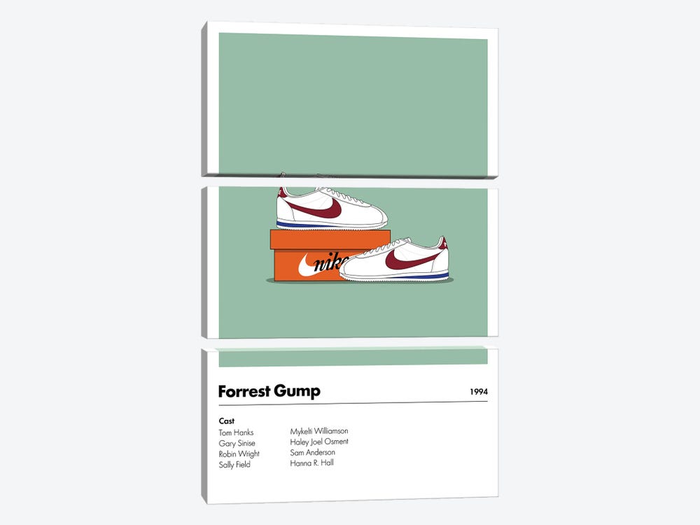 Forrest Gump by avesix 3-piece Canvas Artwork