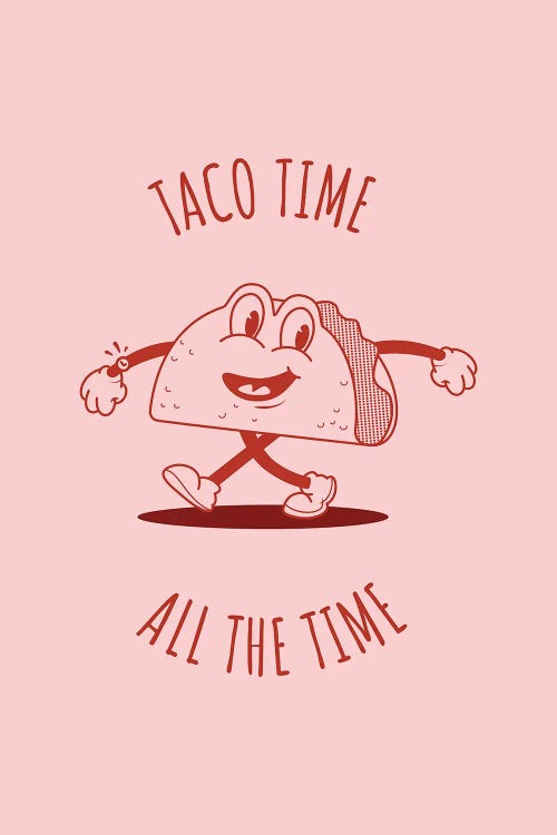 Taco Time (Pink)