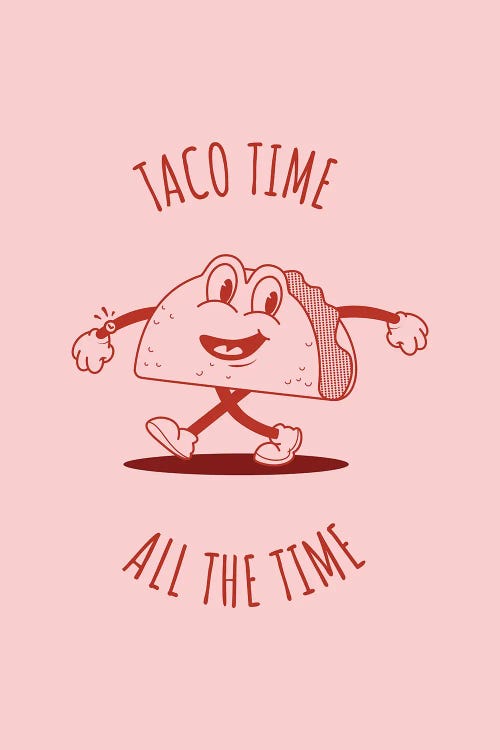 Taco Time (Pink)